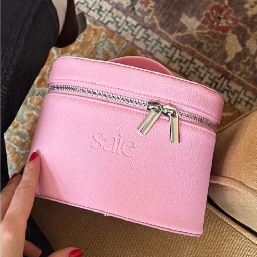 Saie Pink Vanity Bag